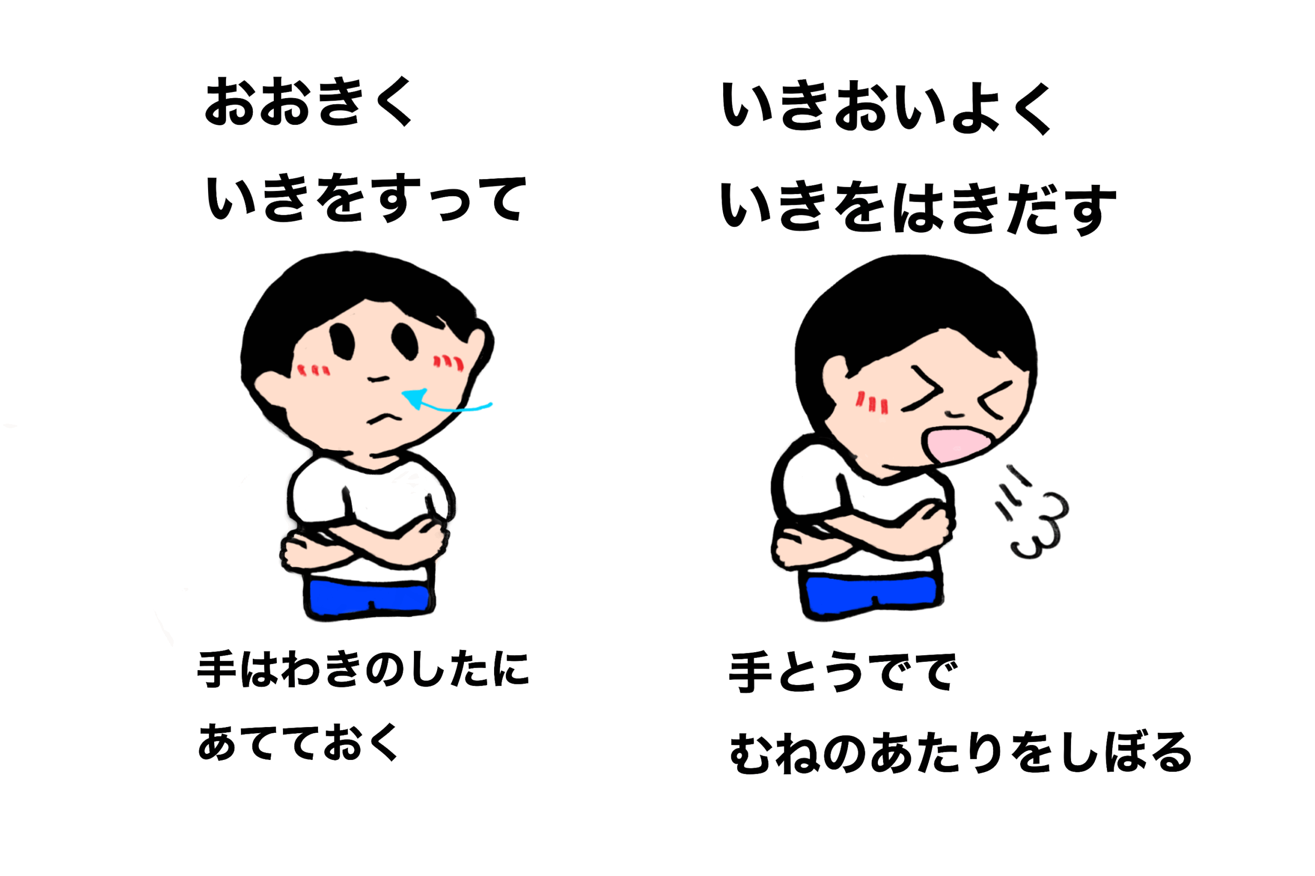 ハッフィングー咳とは違う痰を出す呼吸法