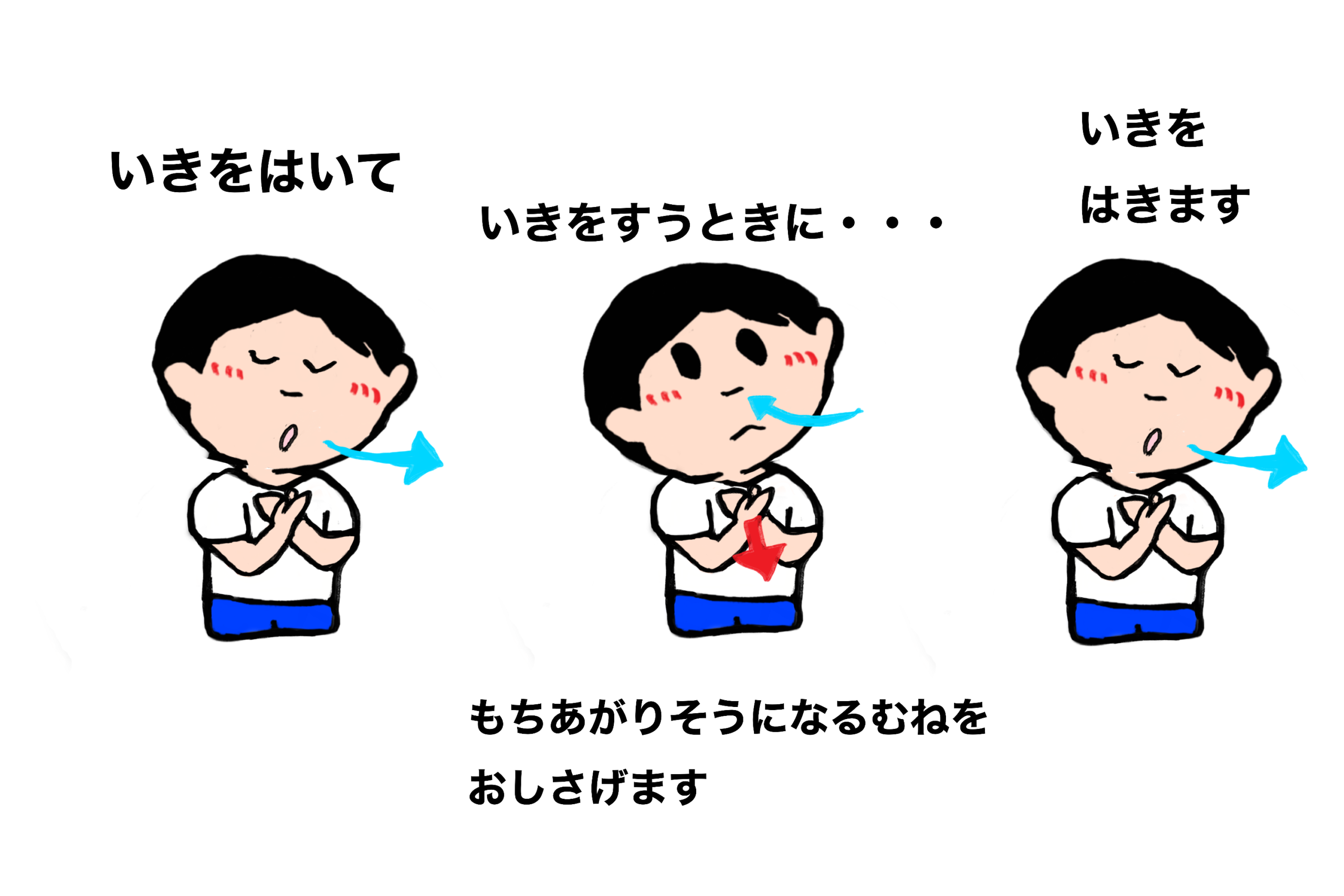呼吸につかう筋肉のストレッチ➄