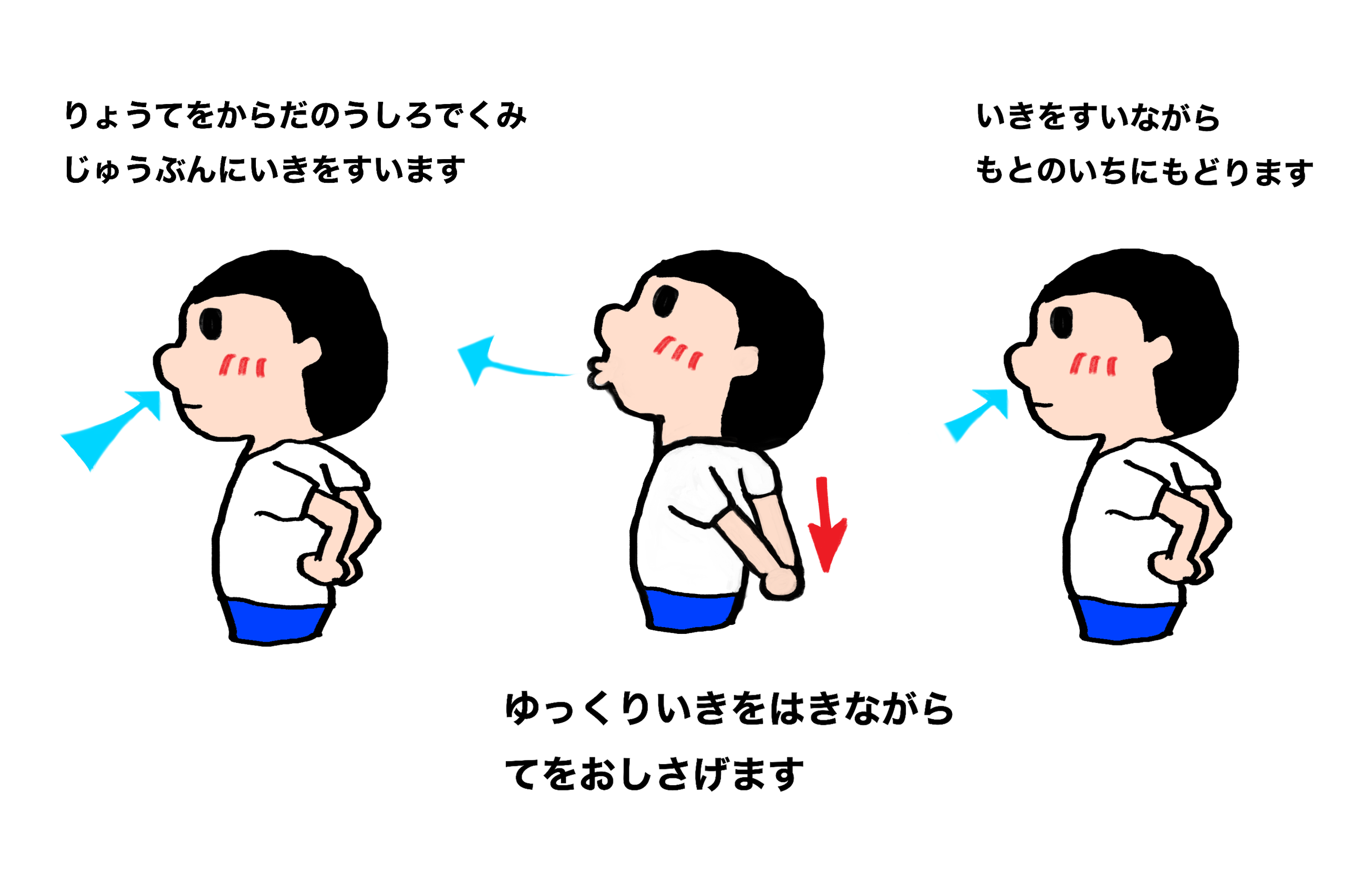 呼吸につかう筋肉のストレッチ⑧